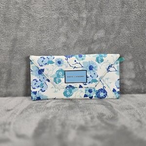 Kate Landry Credit Card Wallet Clutch Floral Snap Front Pockets NWOT